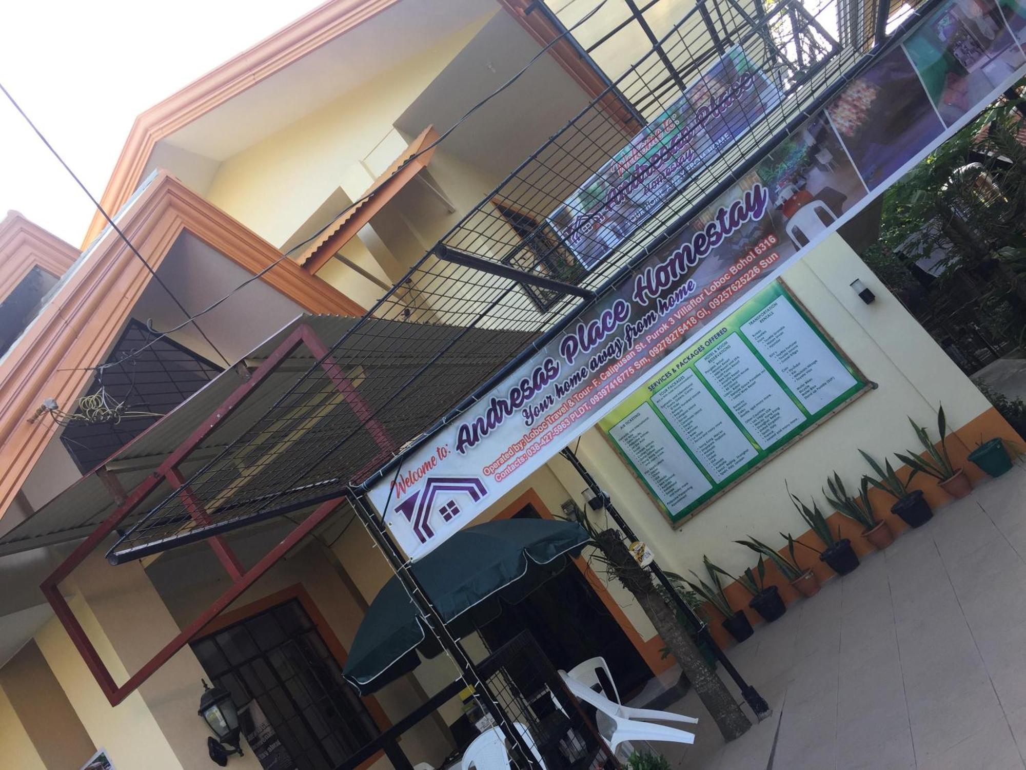 Andresas Homestay Loboc Esterno foto